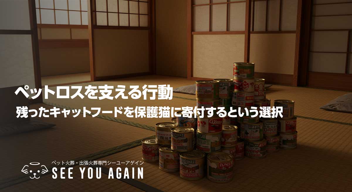 保護猫団体への寄付